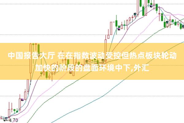 中国报告大厅 在在指数波动受控但热点板块轮动加快的阶段的盘面环境中下，外汇